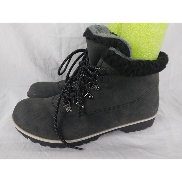 JBU by Jambu Blue Creek Water Resistant Snow Boots Black Womens Size 8.5 M - Picture 3 of 9